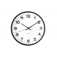 Nástenné hodiny New Classic Karlsson KA5846, biela 20cm 